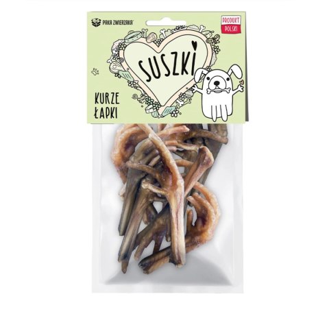 Paka Zwierzaka Suszki Kurze łapki - 10 szt. Paka Zwierzaka Suszki Kurze łapki - 10 szt.