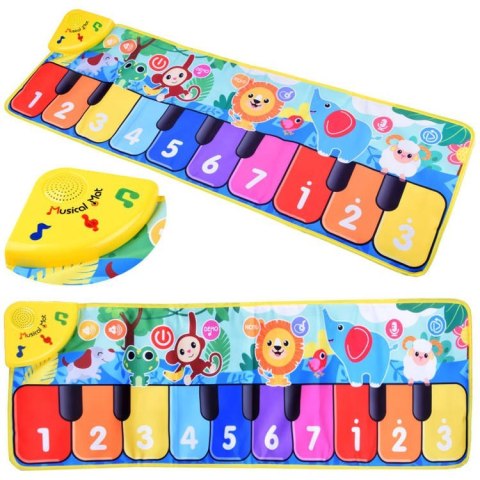 Pianinko Muzyczna Mata do tańczenia cyfry ZA4398 Pianinko Muzyczna Mata do tańczenia cyfry ZA4398