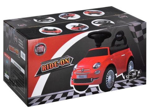 Pierwszy JEŹDZIK autko FIAT 500 pchacz ZA2333 Pierwszy JEŹDZIK autko FIAT 500 pchacz ZA2333