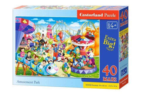 Puzzle 40-elementów MAXI Amusement Park Puzzle 40-elementów MAXI Amusement Park