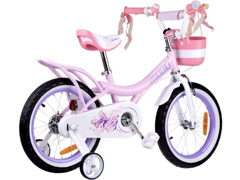 RoyalBaby rower dziecięcy JENNY 16" koszyk kółka boczne kokardki RB16G-4 RoyalBaby rower dziecięcy JENNY 16" koszyk kółka boczne kokardki RB16G-4