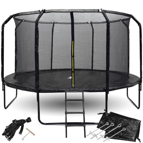 Trampolina ogrodowa SkyFlyer + drabinka 14FT 426cm Trampolina ogrodowa SkyFlyer + drabinka 14FT 426cm