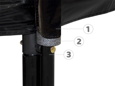 Trampolina ogrodowa SkyFlyer + drabinka 14FT 426cm Trampolina ogrodowa SkyFlyer + drabinka 14FT 426cm