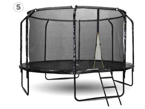 Trampolina ogrodowa SkyFlyer + drabinka 14FT 426cm Trampolina ogrodowa SkyFlyer + drabinka 14FT 426cm