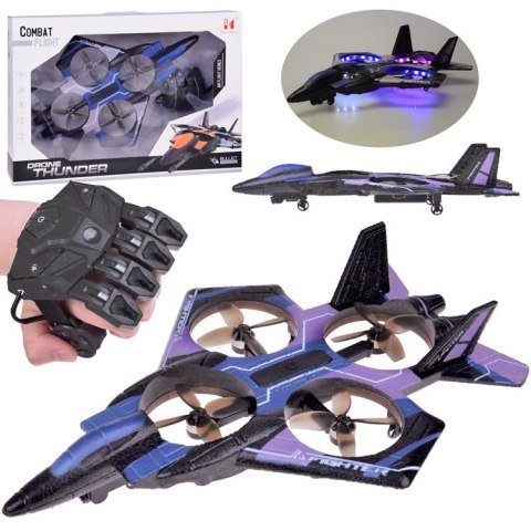 Zdalnie sterowany dron combat -pojazd latający+kolorowe diody RC0704 NI Zdalnie sterowany dron combat -pojazd latający+kolorowe diody RC0704 NI