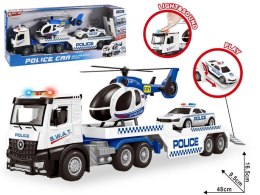 Auto laweta Policja