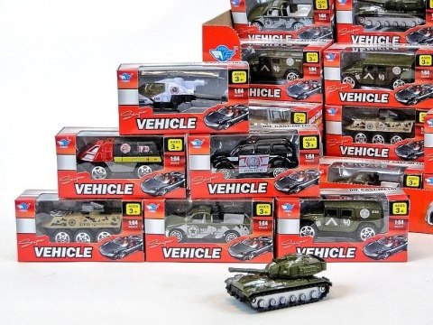 Auto metalowe 1:64 MIX Auto metalowe 1:64 MIX
