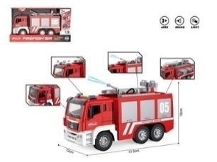 Auto straż pożarna 1:10 światło dźwięk Auto straż pożarna 1:10 światło dźwięk