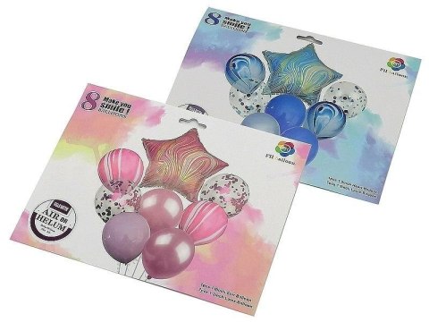 Balony 8szt MIX Balony 8szt MIX