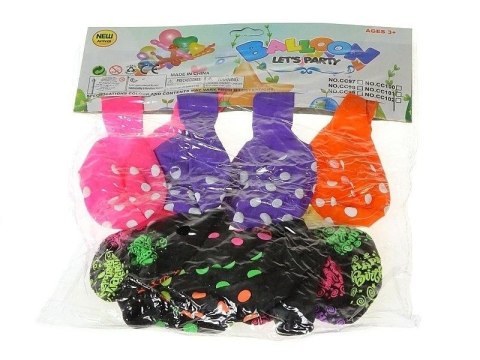 Balony w kropki 10szt Balony w kropki 10szt