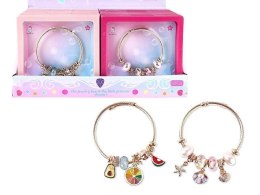 Bransoletka z aplikacjami charms MIX