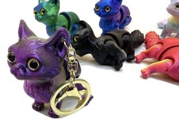 Brelok 3D kot MIX