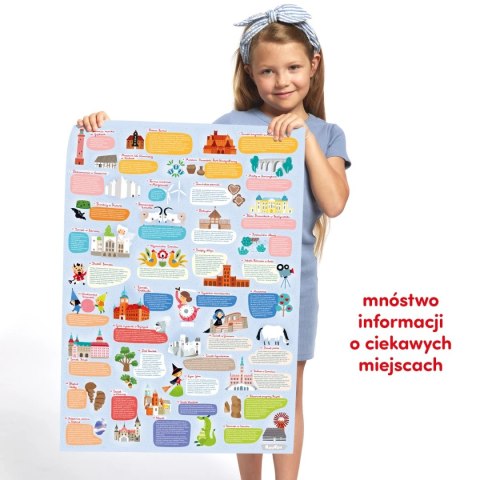 CuCzu Obserwacyjne puzzle Mapa Polski CuCzu Obserwacyjne puzzle Mapa Polski