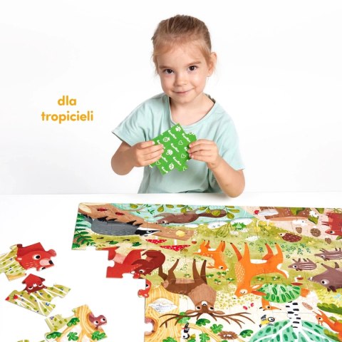 CzuCzu Dzikie puzzle Las 3+ CzuCzu Dzikie puzzle Las 3+