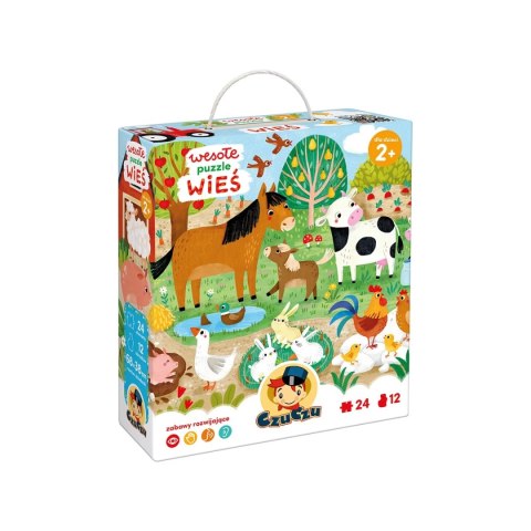 CzuCzu Wesołe puzzle Wieś 2+ CzuCzu Wesołe puzzle Wieś 2+
