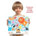 Duuuże puzzle z dziurką Alfabet 3+