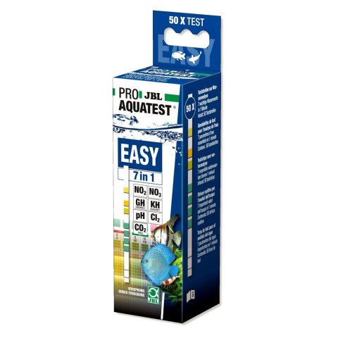 JBL PROAQUATEST EASY 7in1 Paski testowe do szybkiego testu wody akwariowej (2414400) JBL PROAQUATEST EASY 7in1 Paski testowe do szybkiego testu wody akwariowej (2414400)