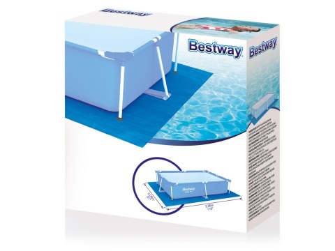 Mata 295 x 206 cm pod basen prostokątny Bestway 58100 Mata 295 x 206 cm pod basen prostokątny Bestway 58100