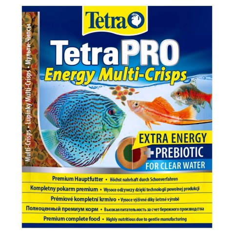 TETRA Pro Energy Mutli-Crisps 12g saszetka pokarm chrupki dla ryb ozdobnych (T149335) TETRA Pro Energy Mutli-Crisps 12g saszetka pokarm chrupki dla ryb ozdobnych (T149335)