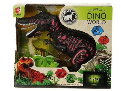 Dinozaur na baterie światło i dźwięk MIX Dinozaur na baterie światło i dźwięk MIX
