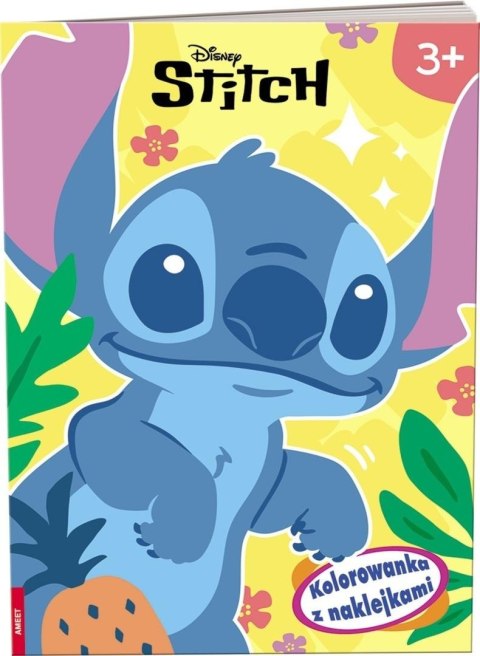 Disney Stich. Kolorowanka z naklejkami Disney Stich. Kolorowanka z naklejkami