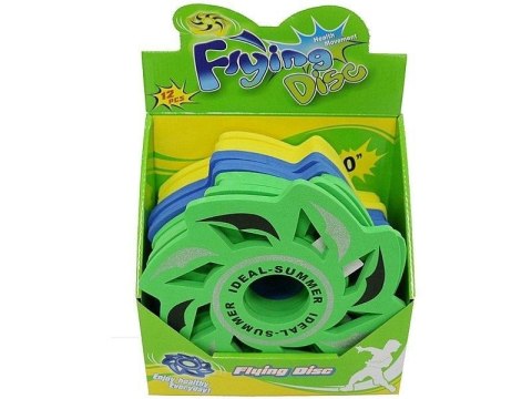 Dysk latający, frisbee MIX (12szt) Dysk latający, frisbee MIX (12szt)