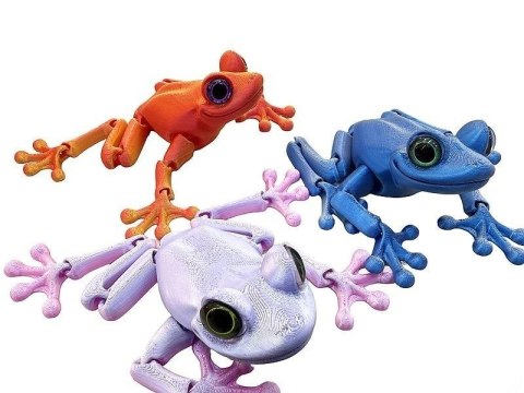 Gniotek żaba 3D MIX Gniotek żaba 3D MIX