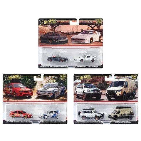 Hot Wheels 2-pak Samochodziki Premium mix (8szt) Hot Wheels 2-pak Samochodziki Premium mix (8szt)