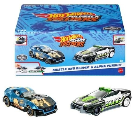 Hot Wheels Pull-Back Speeders 2-pak mix (6szt) Hot Wheels Pull-Back Speeders 2-pak mix (6szt)