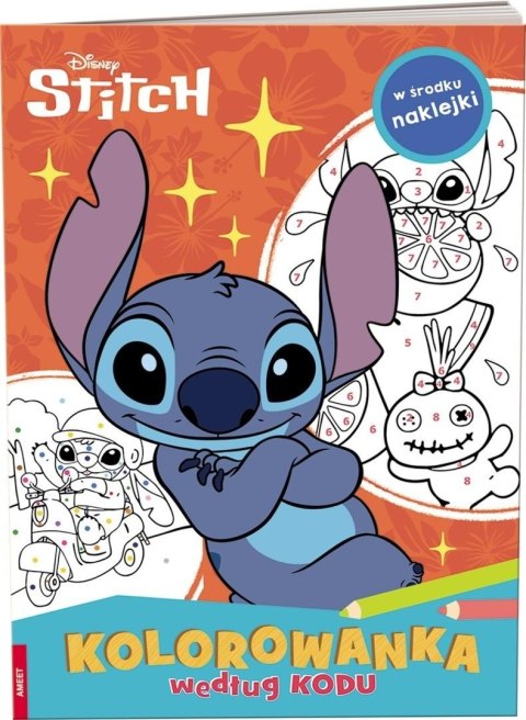 Kolorowanka według kodu. Disney Stitch Kolorowanka według kodu. Disney Stitch