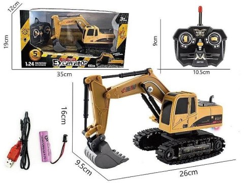 Koparka R/C 5 funkcji Koparka R/C 5 funkcji