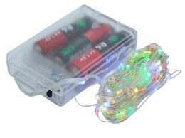 Łańcuch świetlny LED kolorowy 10m
