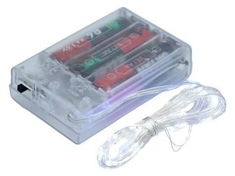 Łańcuch z lampkami LED biały 5m Łańcuch z lampkami LED biały 5m