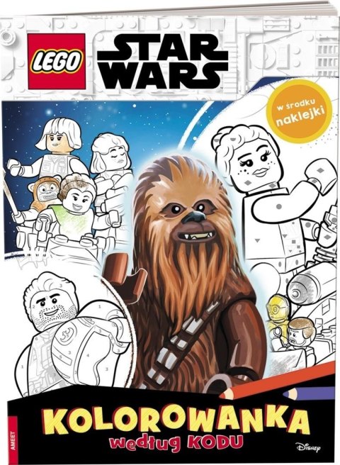 Lego Star Wars. Kolorowanka według kodu Lego Star Wars. Kolorowanka według kodu
