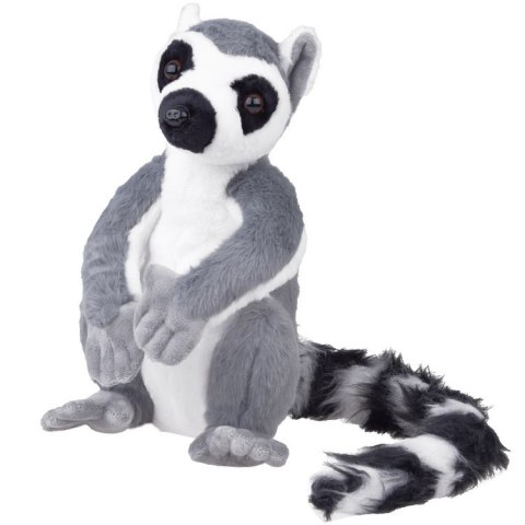 Maskotka duży pluszowy Lemur z Madagaskaru siedzący 27cm 14159 Maskotka duży pluszowy Lemur z Madagaskaru siedzący 27cm 14159