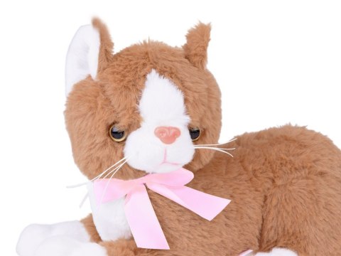 Maskotka pluszowy brązowy kot leżący Flico kotek 34cm 12831 Maskotka pluszowy brązowy kot leżący Flico kotek 34cm 12831