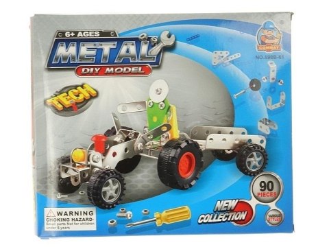 Metalowe klocki do skręcania 90el Metalowe klocki do skręcania 90el