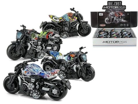Motocykl 1:32 metalowy MIX Motocykl 1:32 metalowy MIX