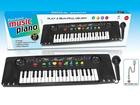 Organki z mikrofonem o ładowarką USB Organki z mikrofonem o ładowarką USB
