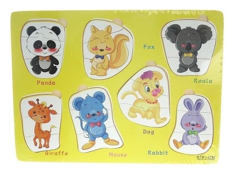 Puzzle drewniane Zwierzęta Puzzle drewniane Zwierzęta