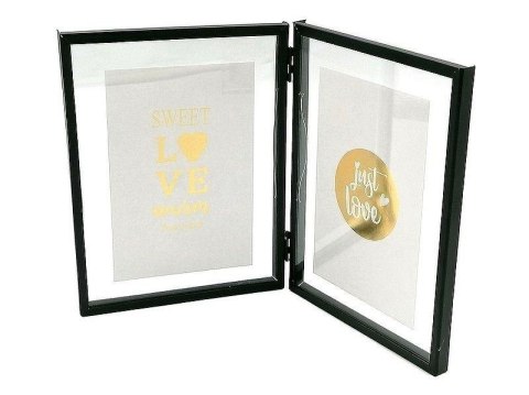 Ramka składana na 2 zdjęcia 15x10cm Ramka składana na 2 zdjęcia 15x10cm