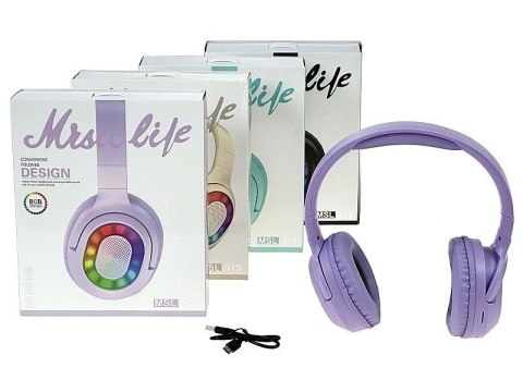 Słuchawki bezprzewodowe Bluetooth USB MIX Słuchawki bezprzewodowe Bluetooth USB MIX