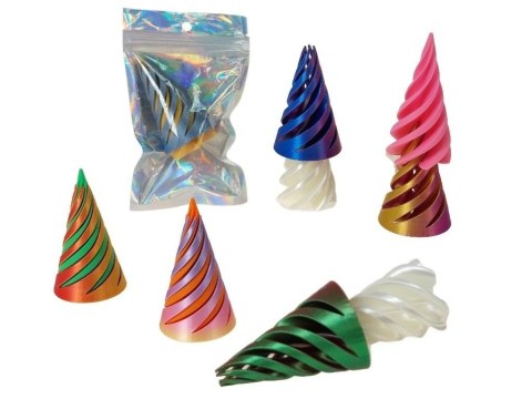Układanka magiczny stożek 6,5cm MIX Układanka magiczny stożek 6,5cm MIX