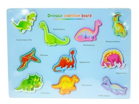 Układanka puzzle drewniane dinozaury Układanka puzzle drewniane dinozaury