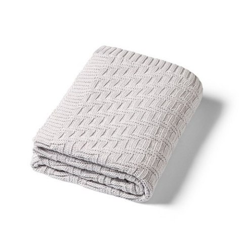 1647/02 KOC DZIANINOWY BAWEŁNIANY SZARY