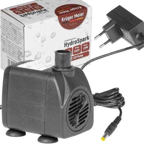 Kruger Meier HydroSpark All Connect - pompa wody 1000l/h 12V i 230V Kruger Meier HydroSpark All Connect - pompa wody 1000l/h 12V i 230V
