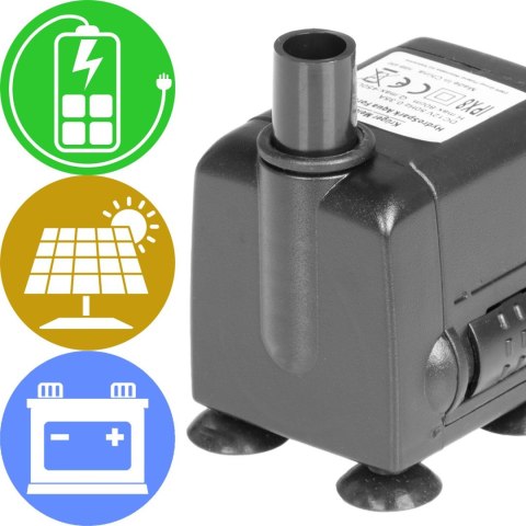 Kruger Meier HydroSpark All Connect - pompa wody 450l/h 12V i 230V Kruger Meier HydroSpark All Connect - pompa wody 450l/h 12V i 230V