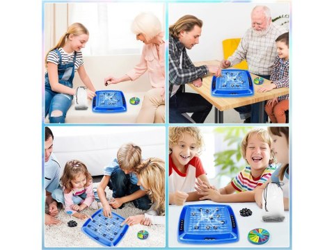 Magnetyczna Gra Strategiczna z Kulkami i Kołem Fortuny dla Rodziny GR0763 Magnetyczna Gra Strategiczna z Kulkami i Kołem Fortuny dla Rodziny GR0763