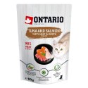 ONTARIO saszetka tuńczyk i łosoś w rosole opak. 15x80g (213-30730)