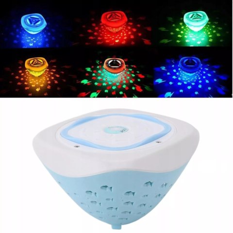 Pływająca lampa LED projektor podwodny do basenu wanny spa SL-012 Pływająca lampa LED projektor podwodny do basenu wanny spa SL-012
